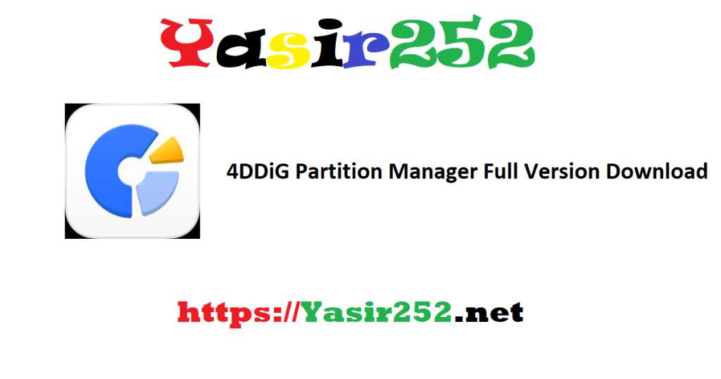 4DDiG Partition Manager Full Version Download