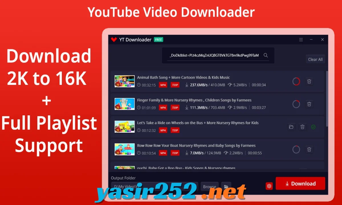4K Video Downloader untuk mengunduh video online