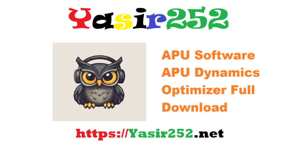 APU Software APU Dynamics Optimizer Full Version Download