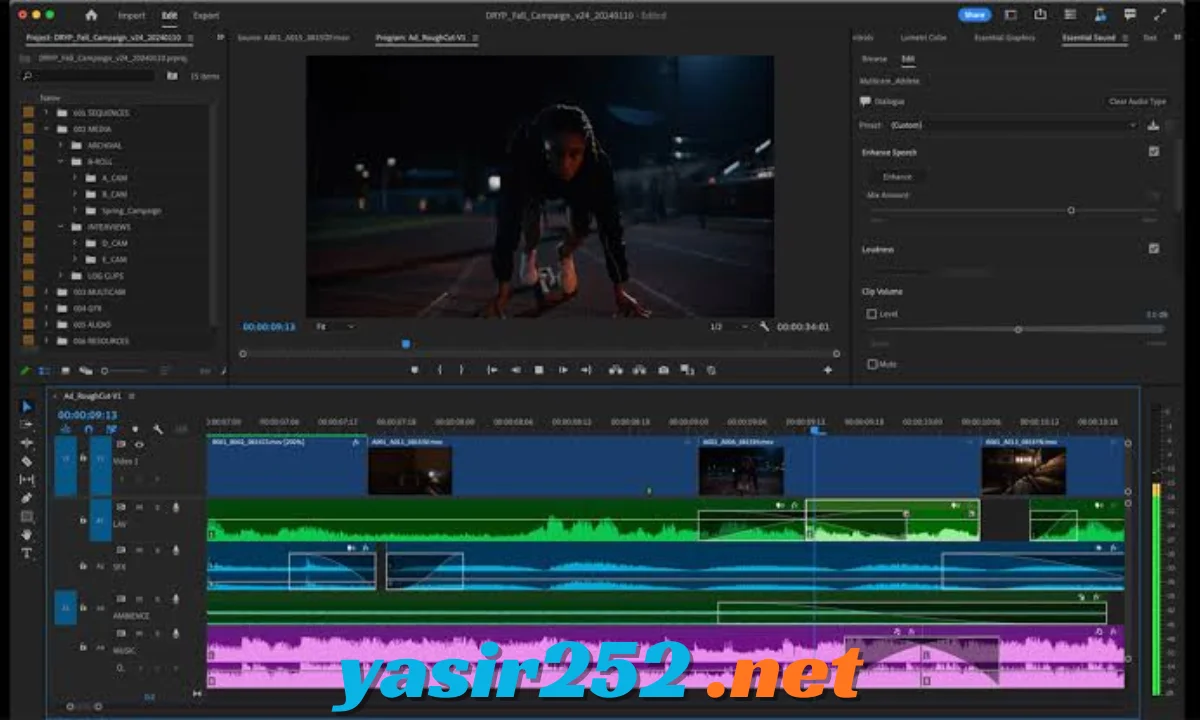 Adobe Premiere Pro perangkat lunak editing video