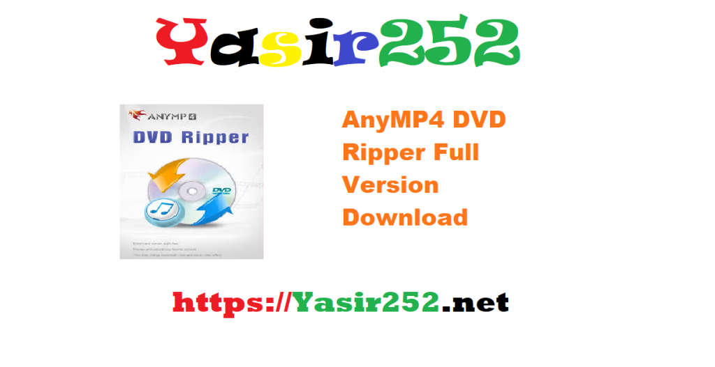 AnyMP4 DVD Ripper Full Version Download