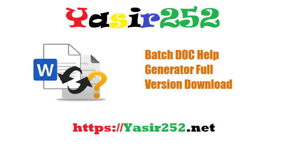 Batch DOC Help Generator 2025 515 3970 Full Version Download