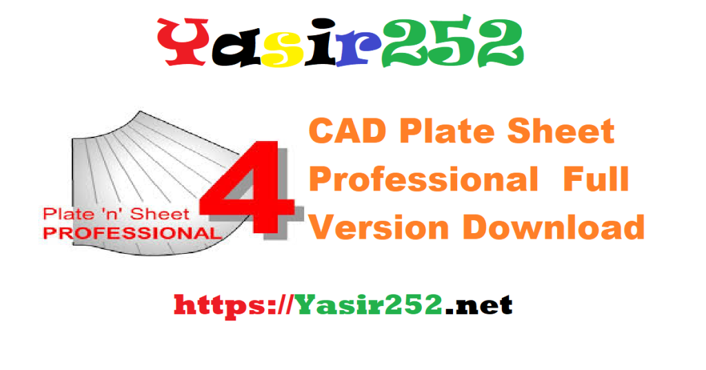 CAD Plate Sheet Professional Full Version Download