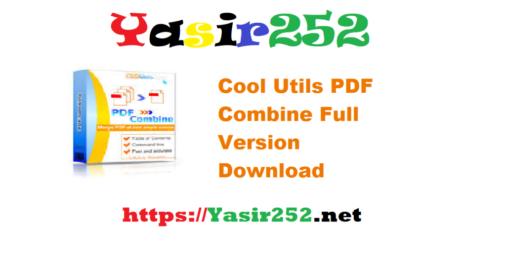 Cool Utils PDF Combine Full Version Download