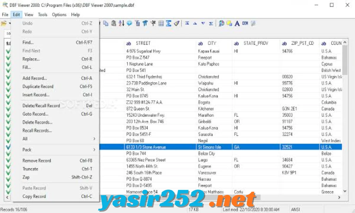 DBF Viewer 2000 gratis