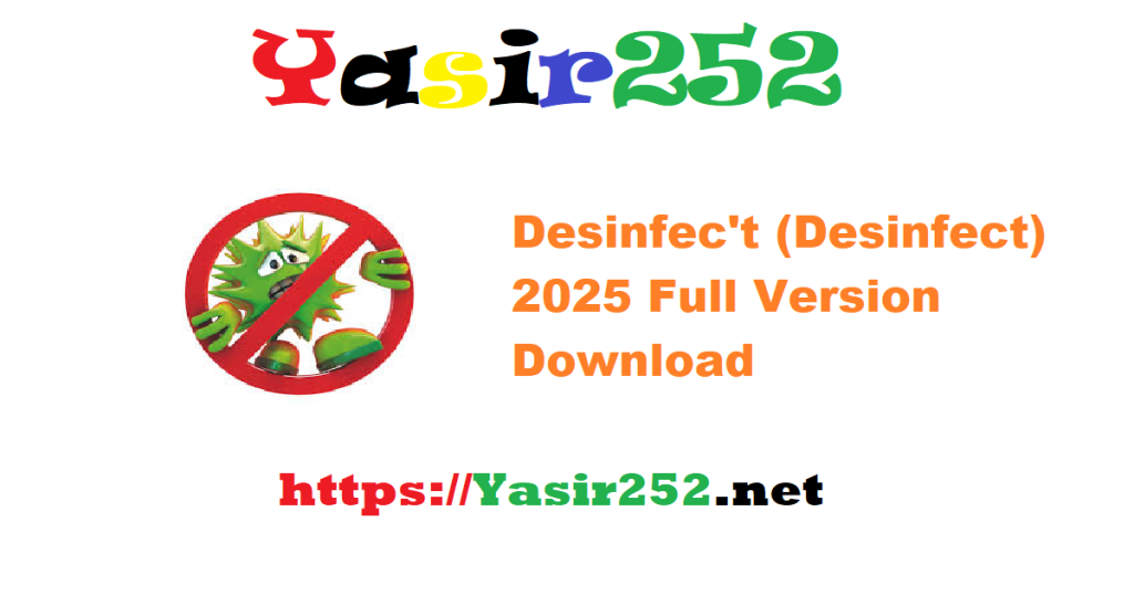 Desinfec't (Desinfect) 2025 Full Version Download