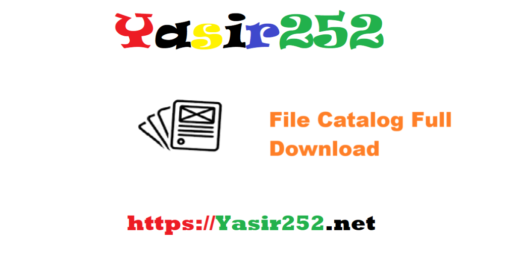 File Catalog Full Version Download