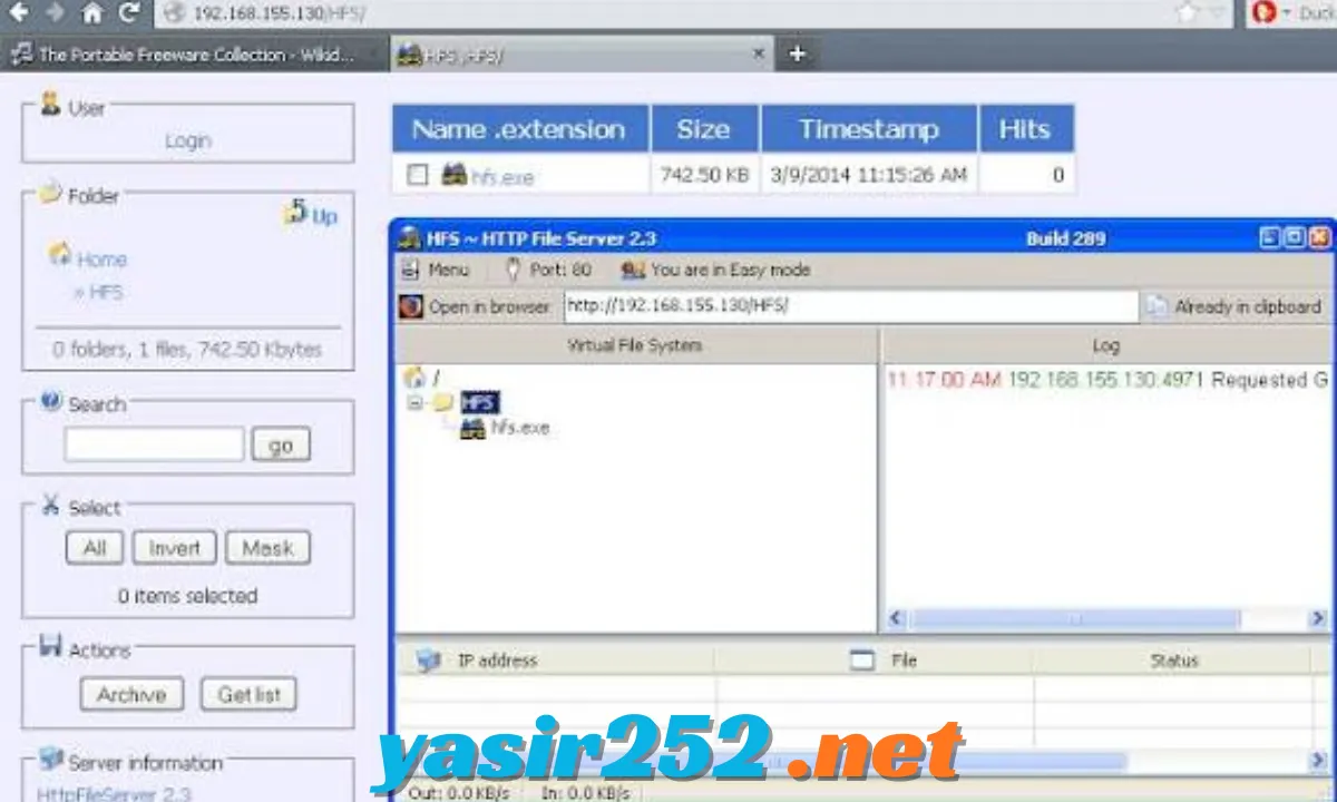HFS HTTP File Server