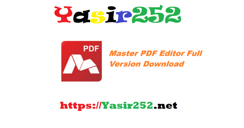 Master PDF Editor Full Version Download