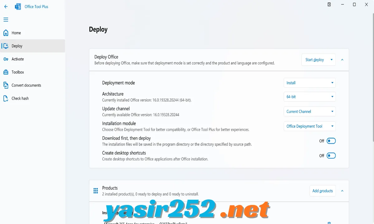 Office Tool Plus download gratis untuk Windows