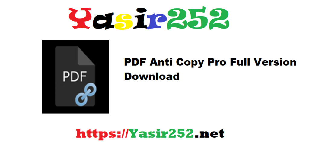 PDF Anti Copy Pro Full Version Download