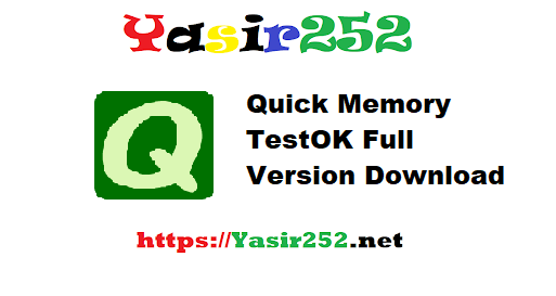 Quick Memory TestOK Full Version Download