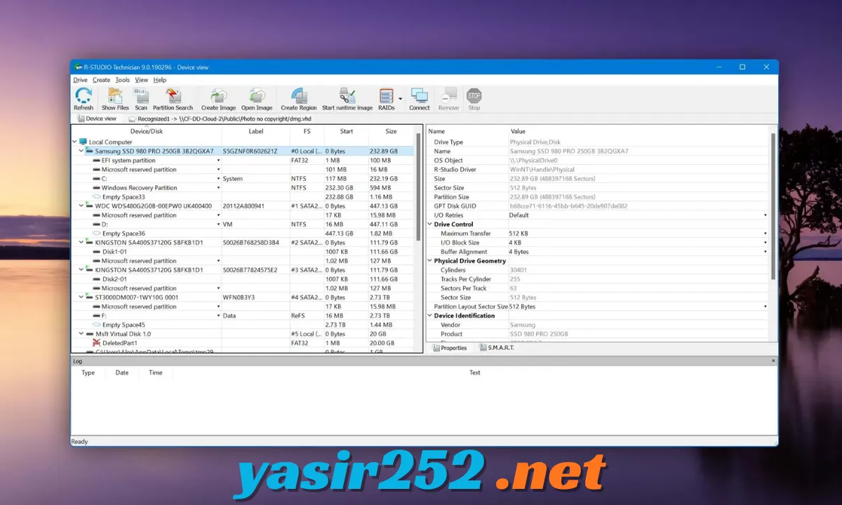 R-Studio Software untuk Memulihkan File Terhapus