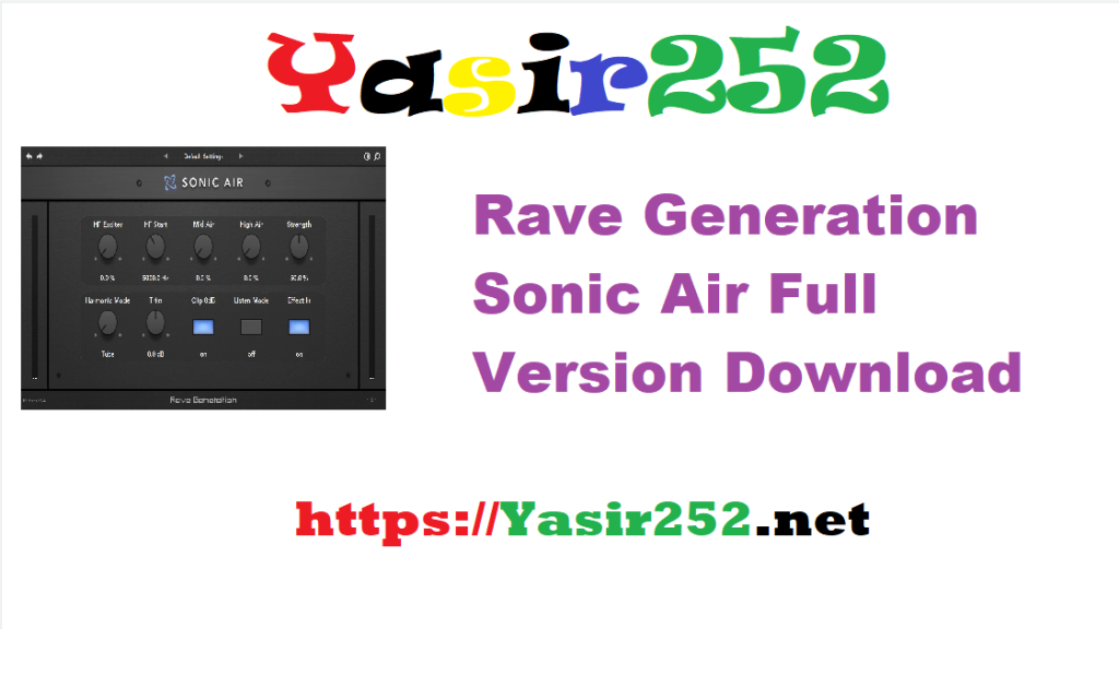 Rave Generation Sonic Air v1.0.1.rar Full Version Download
