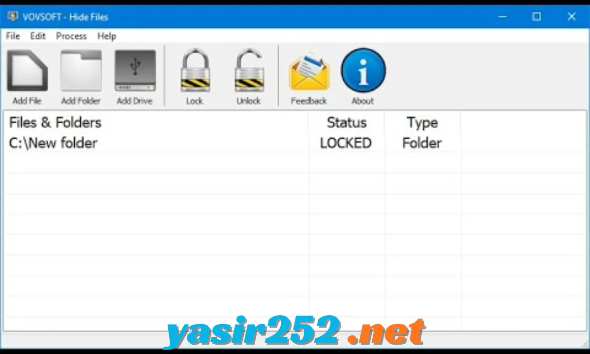 VovSoft Hide Files Download gratis untuk Windows