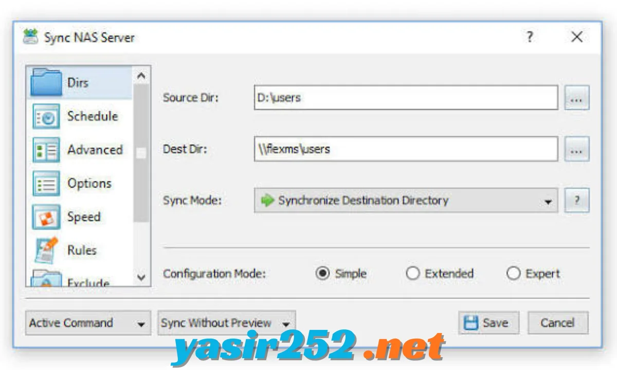 Sync Breeze folder synchronization tool