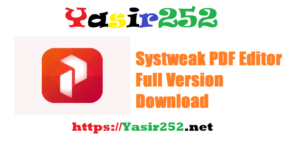 Systweak PDF Editor 1.0.0.7285.rar Full Version Download