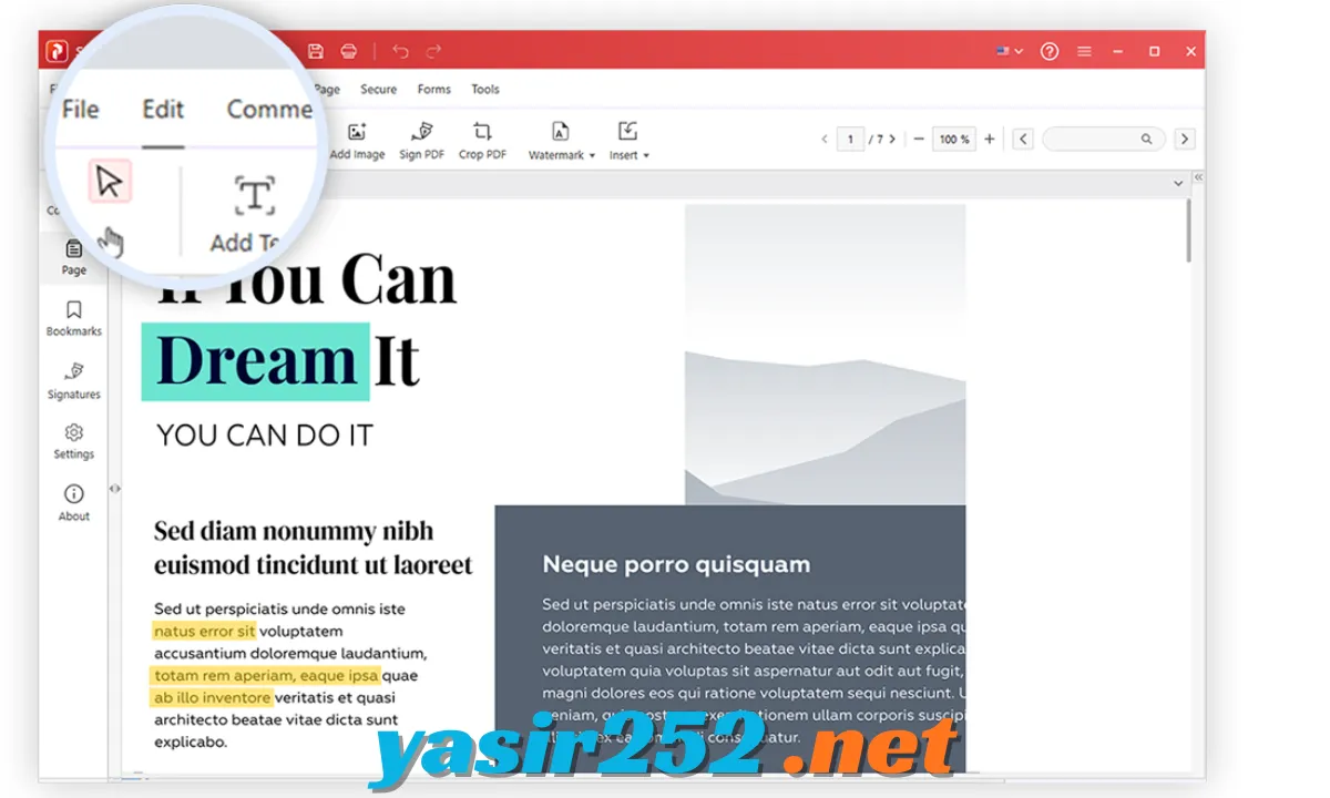 Systweak PDF Editor software pengelola PDF