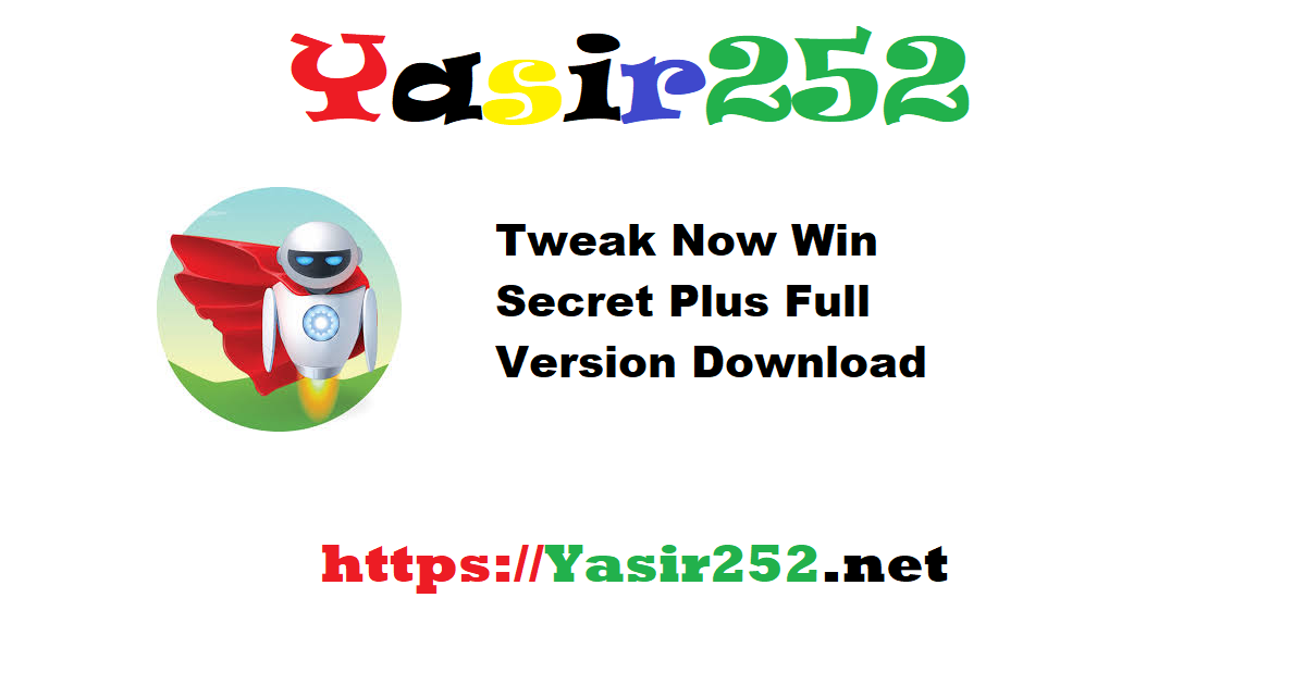 TweakNow WinSecret Plus Full Version Download