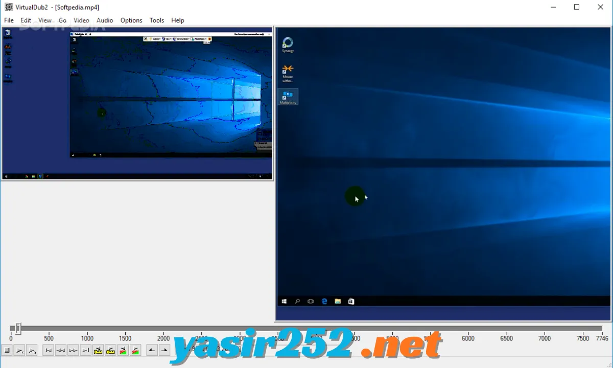 VirtualDub2 video editor untuk PC