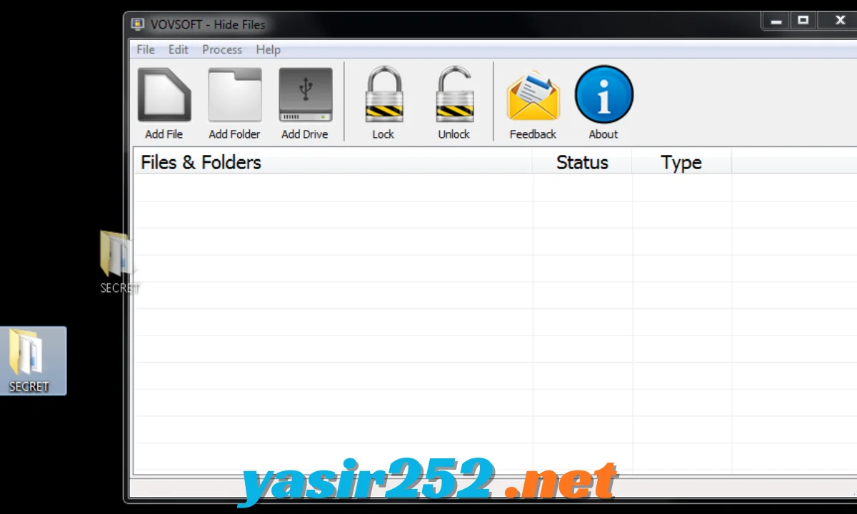 VovSoft Hide Files Download gratis untuk Windows