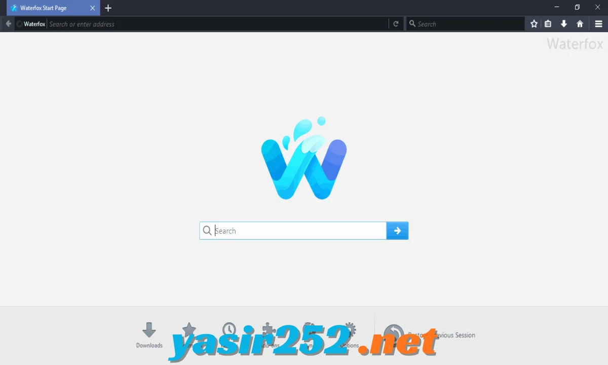 Waterfox peramban web gratis