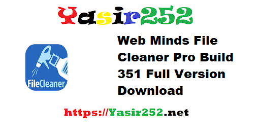 Web Minds File Cleaner Pro Build 351 Full Version Download