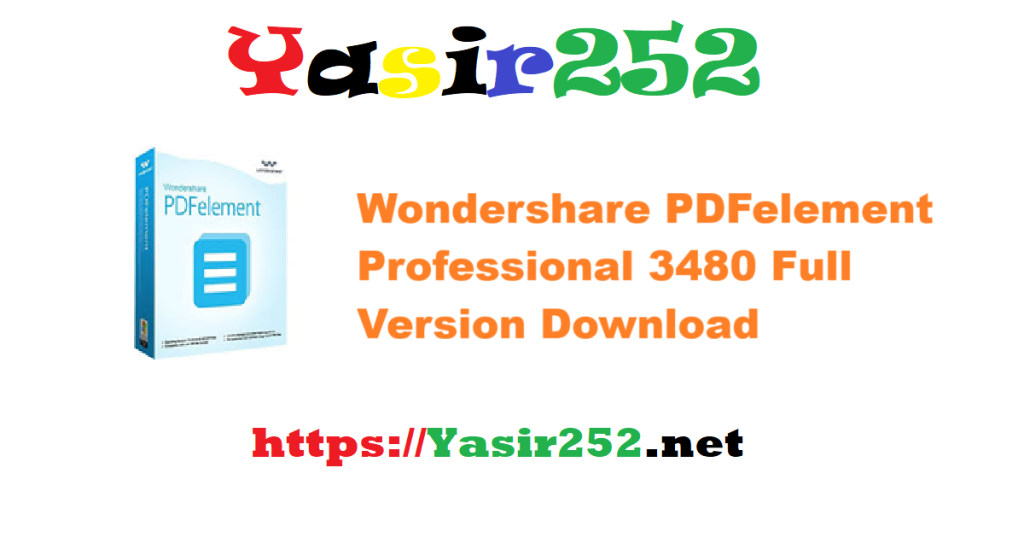 Wondershare PDFelement Professional 3480 Full Version Download