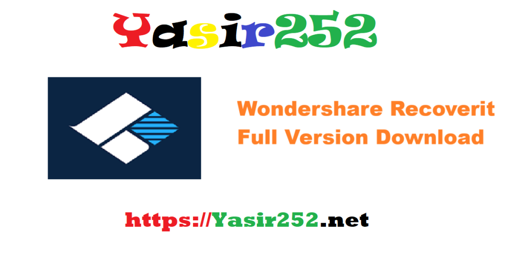 Wondershare Recoverit Full Version Download