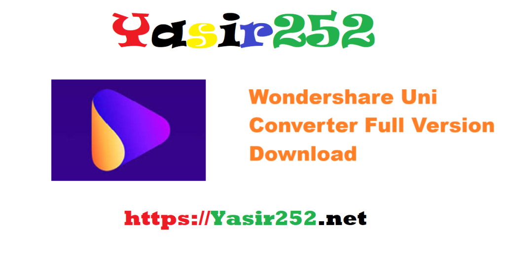 Wondershare Uni Converter Full Version Download