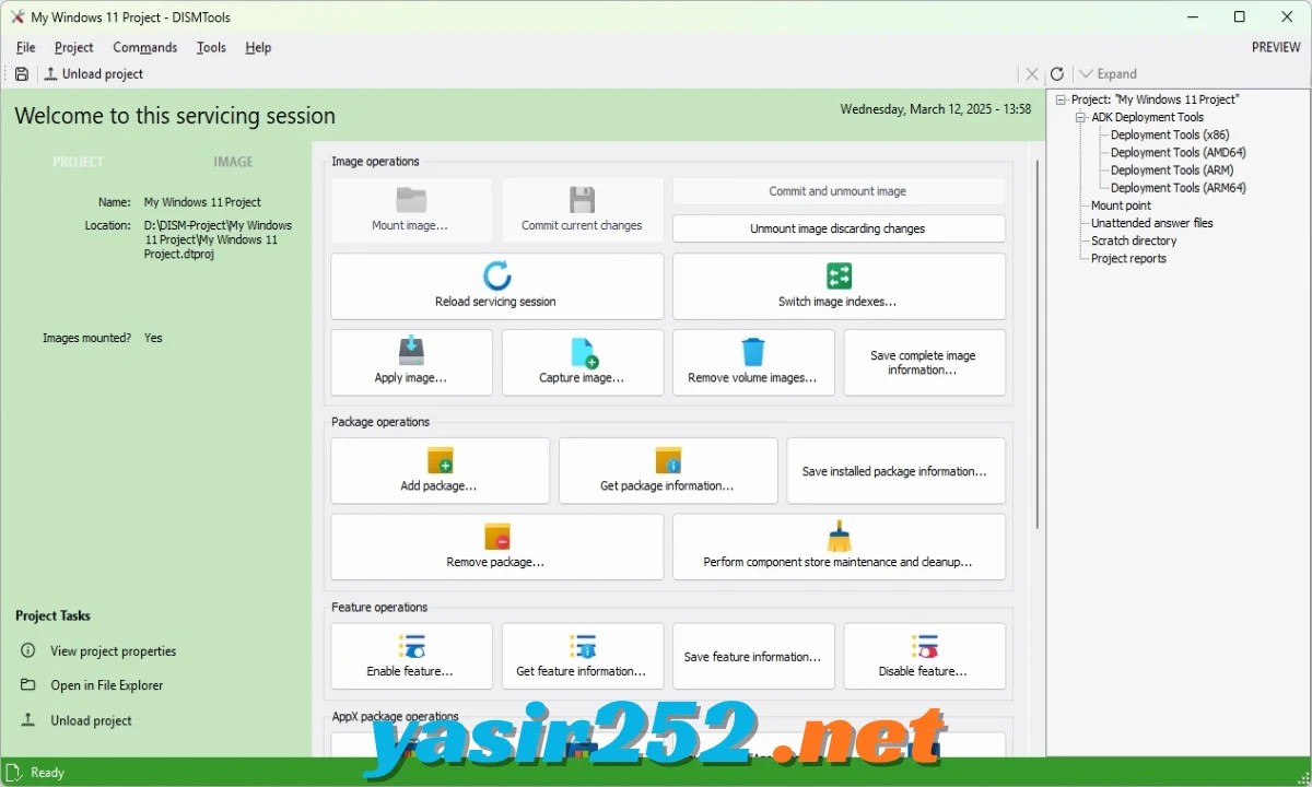 DISMTools Windows Image Management