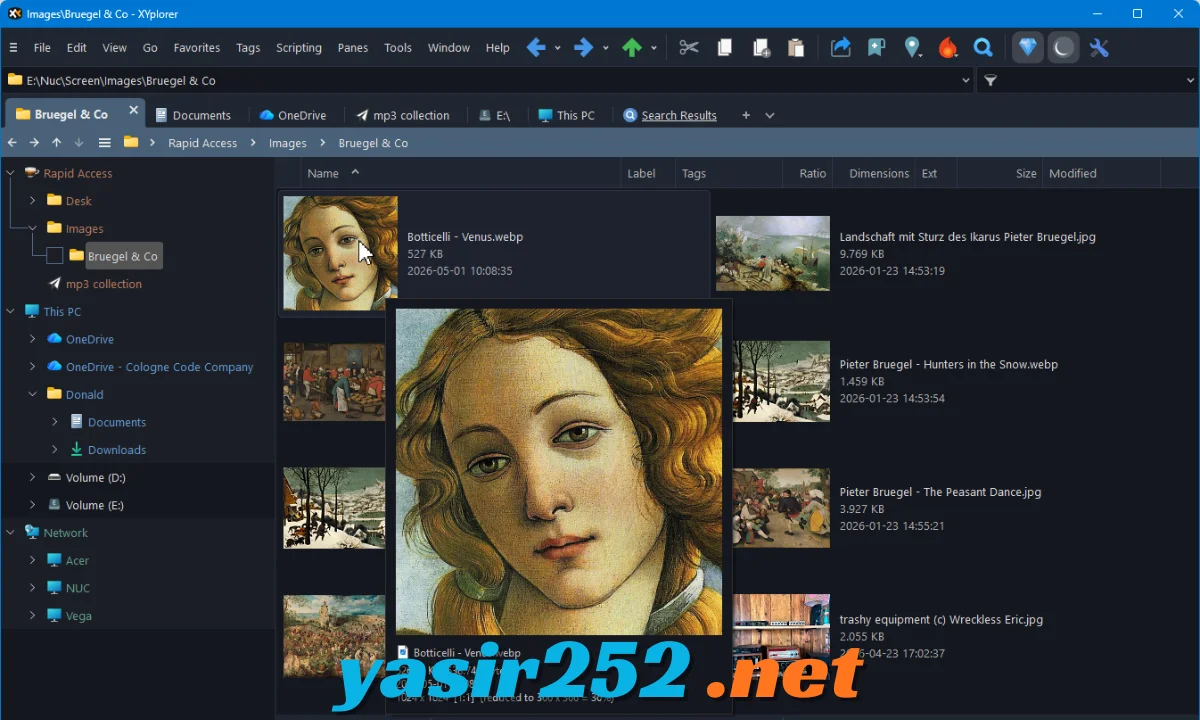 XYplorer file manager