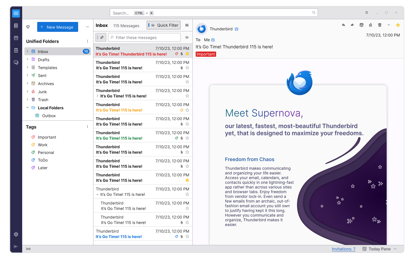 Download Mozilla Thunderbird untuk Windows, Mac, dan Linux