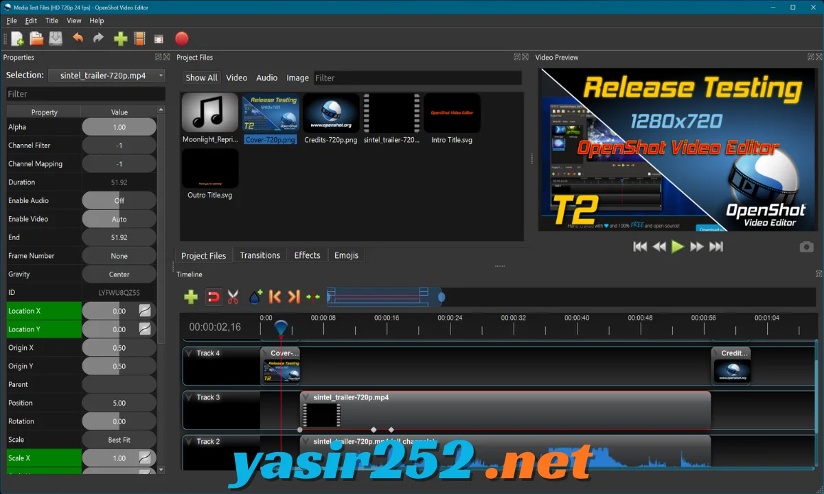 Download OpenShot Video Editor terbaru