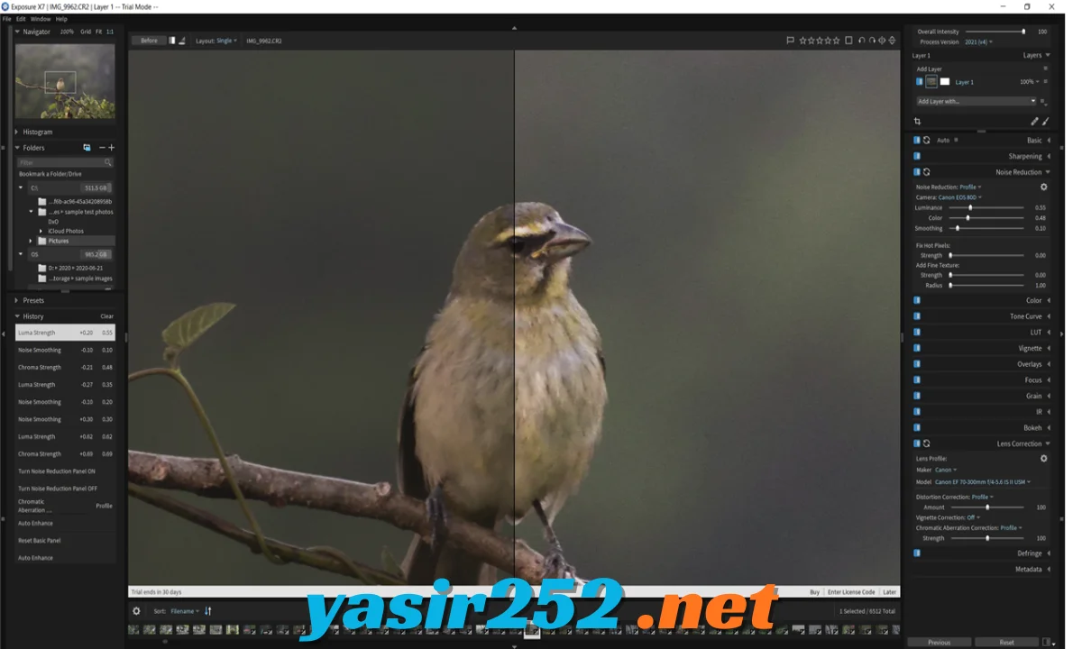 Exposure Software Blow Up dukungan Photoshop