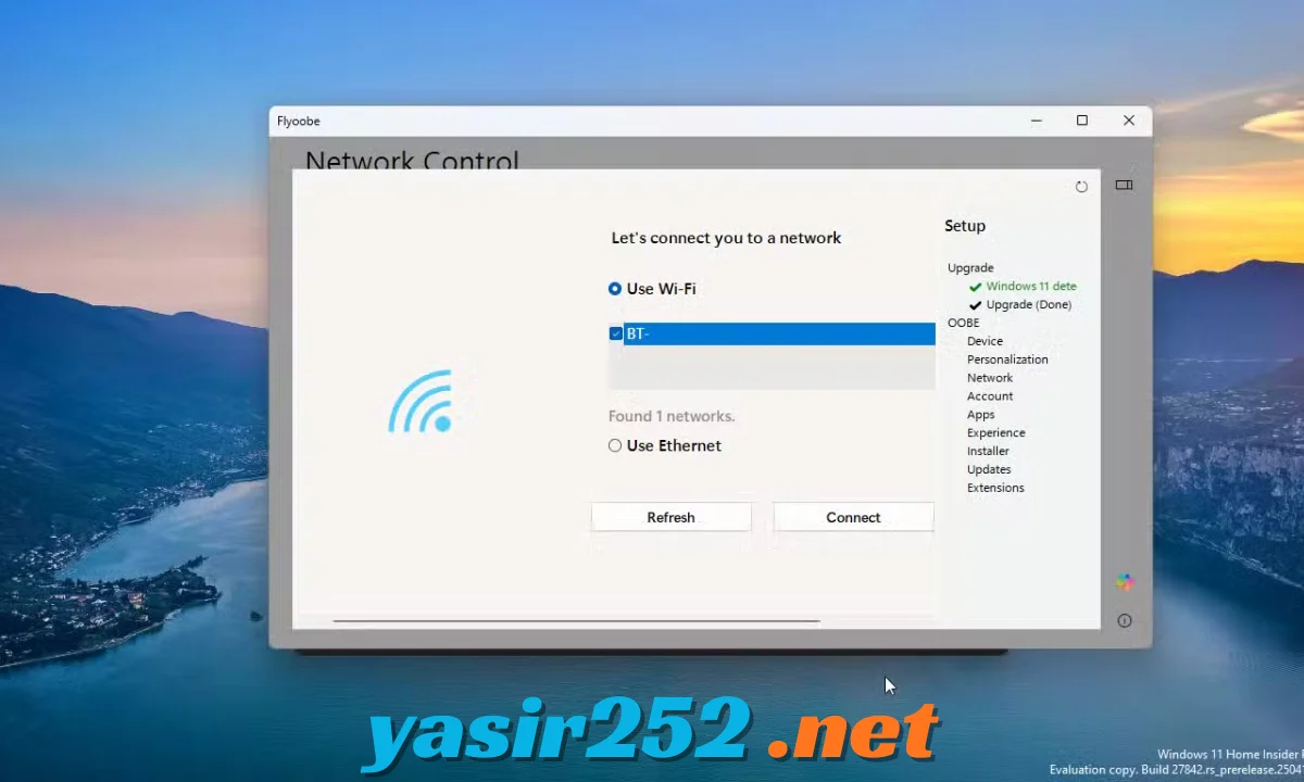 FlyOOBE Windows 11 installation