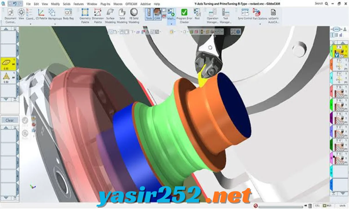 GibbsCAM mill turn software