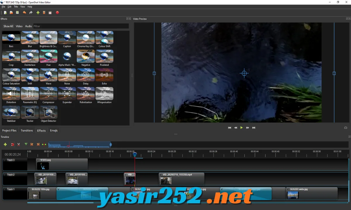 OpenShot Video Editor untuk Windows