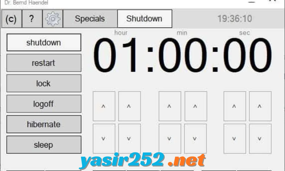 PC Timer download gratis untuk Windows