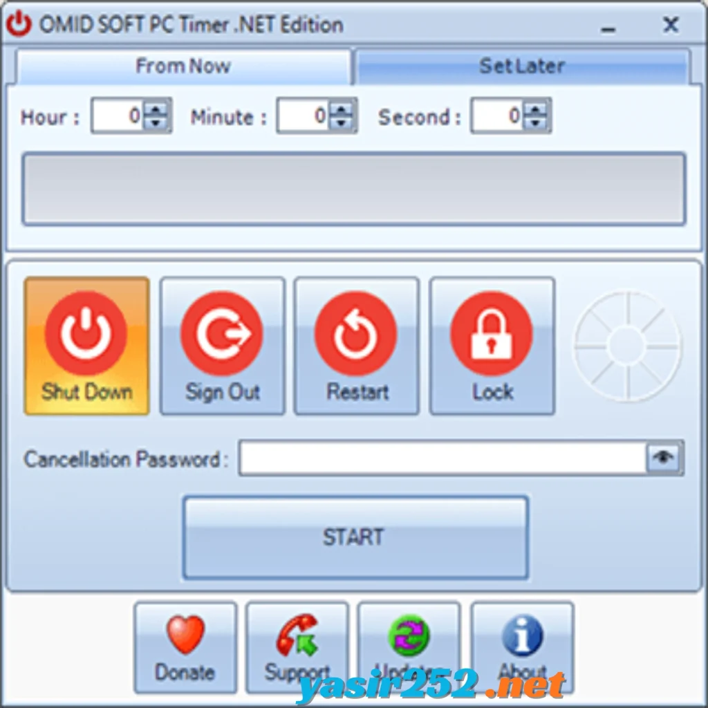 PC Timer untuk menjadwalkan restart komputer