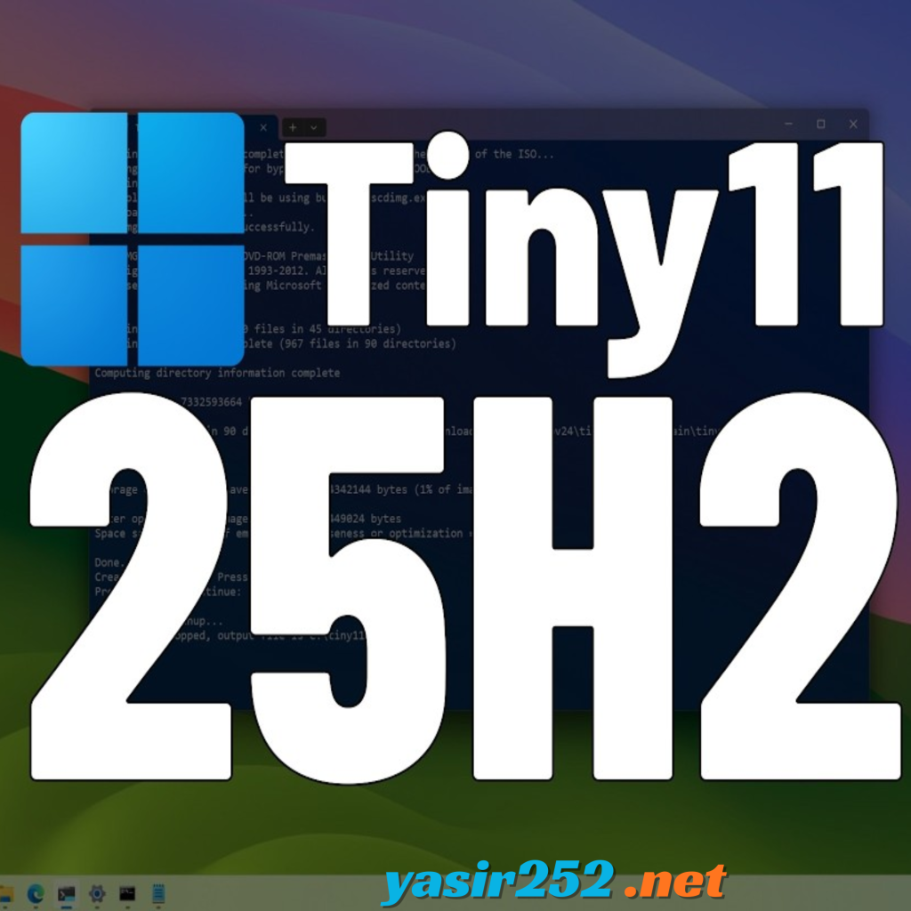 Tiny11 Core 25H2 Unduh