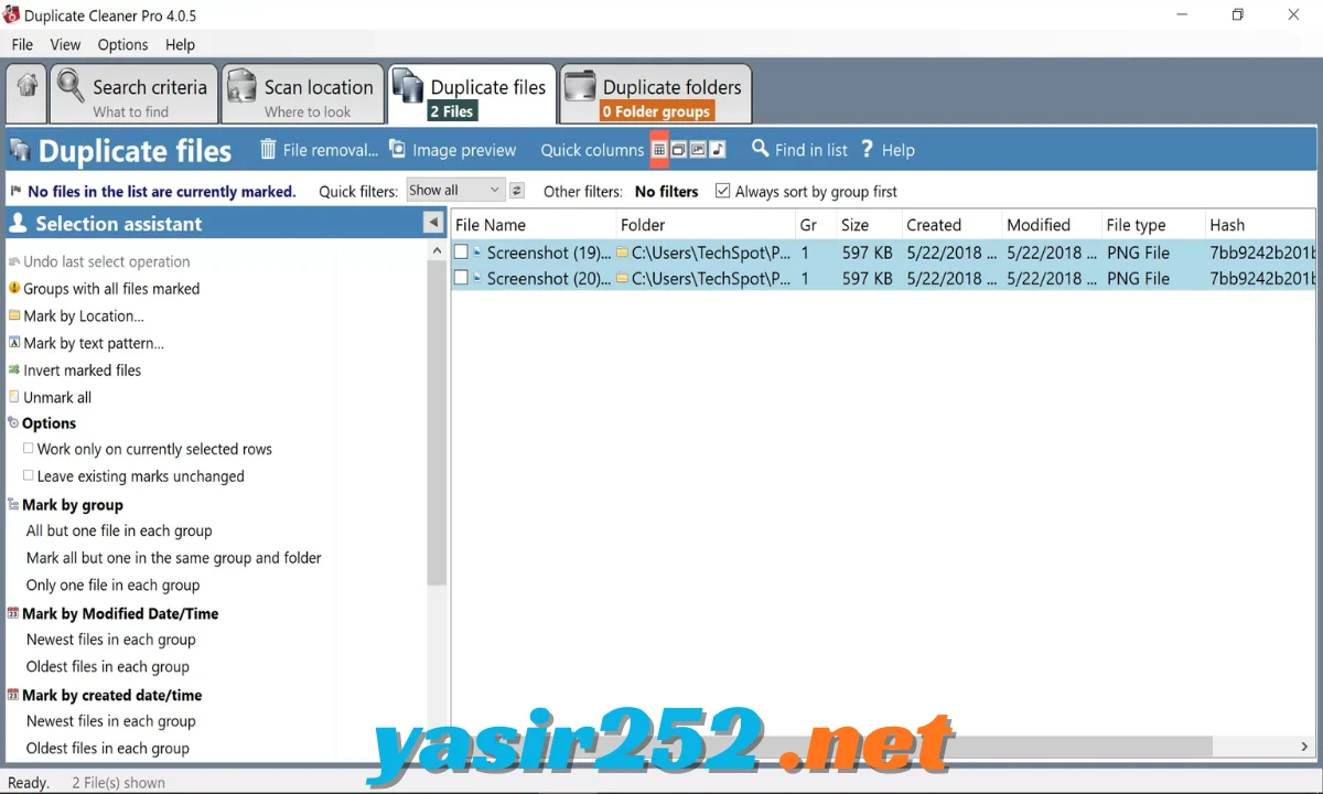 UnDuplicate untuk membandingkan file duplikat (1)