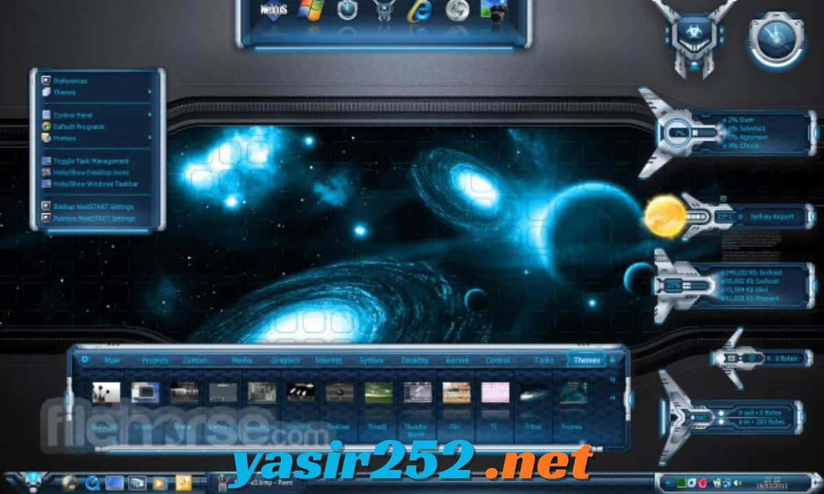 Winstep Nexus desktop customization