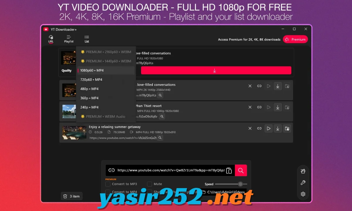 YT Downloader download video HD