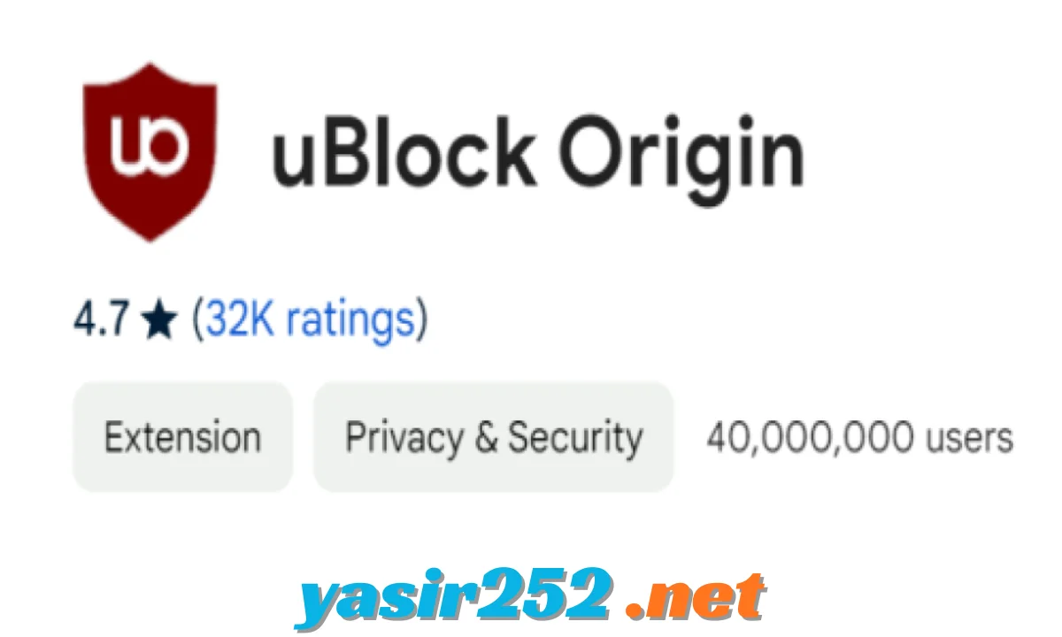 uBlock Origin Chrome ad blocker gratis