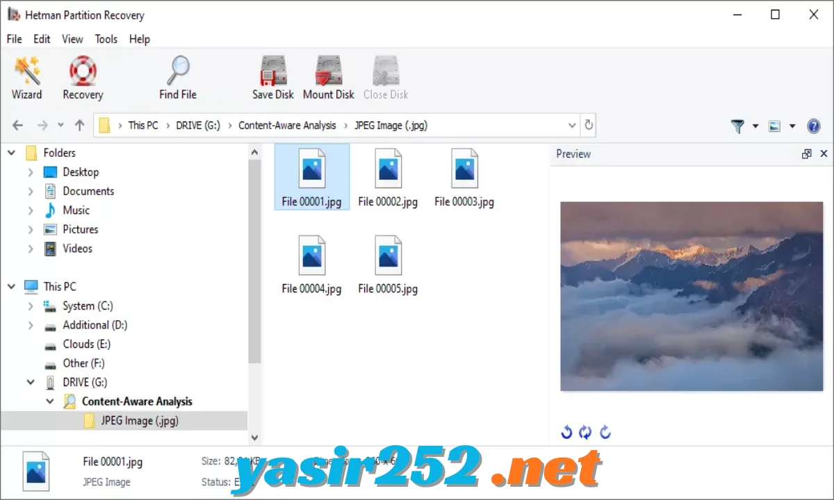 Hetman Data Recovery Pack hard drive recovery