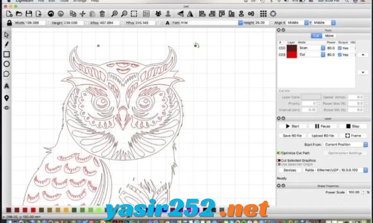 LightBurn download gratis untuk Windows