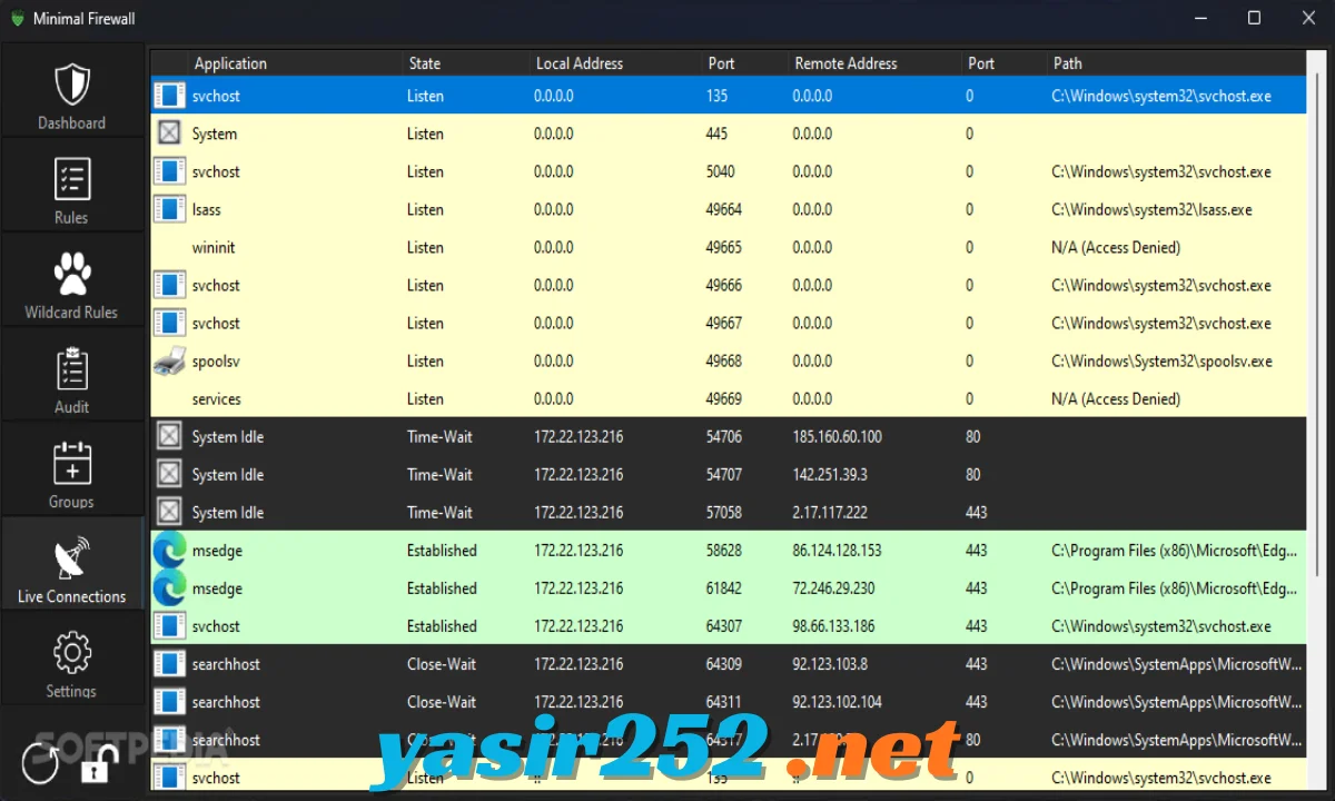 Minimal Firewall versi terbaru untuk Windows 11