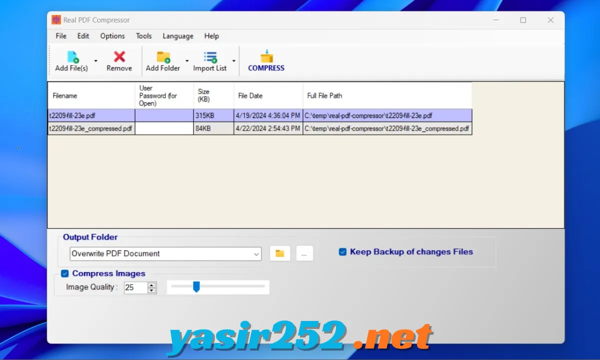 PDF-compress Professional Download Gratis untuk Windows