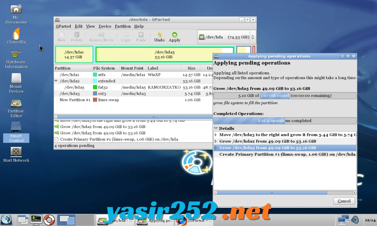 Parted Magic bootable USB untuk Windows